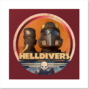 ArtDrawing - HELLDIVERS #7 Posters and Art